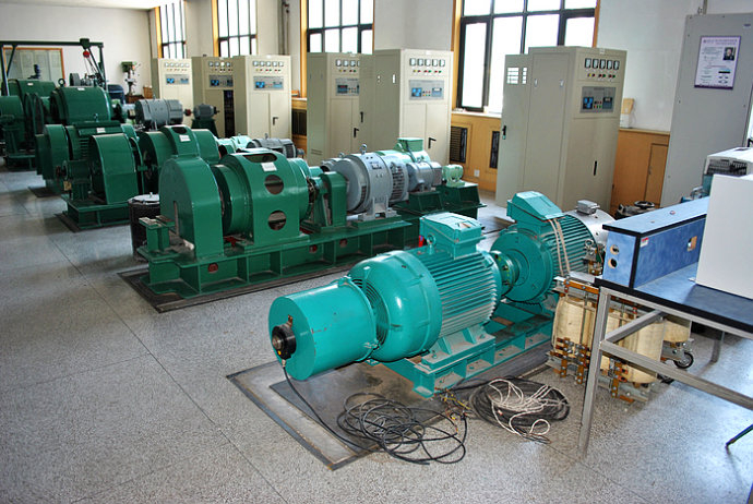 方城某热电厂使用我厂的YKK高压电机提供动力